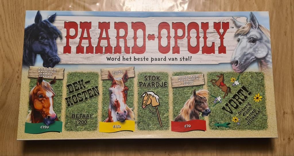Spel paard-onopoly vanaf 8 jaar - 2-6 spelers, Ophalen