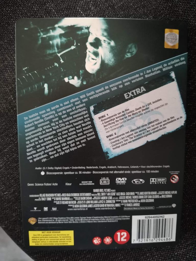 I am Legend (2-disc Special Edition), in bedrukte metal box, Vanaf 12 jaar, Ophalen of Verzenden, Zo goed als nieuw, Actie