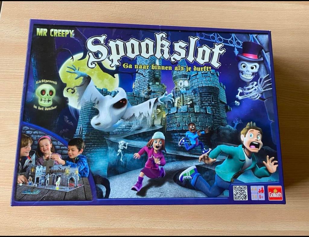 Spel spookslot, Drie of vier spelers, Ophalen, Zo goed als nieuw