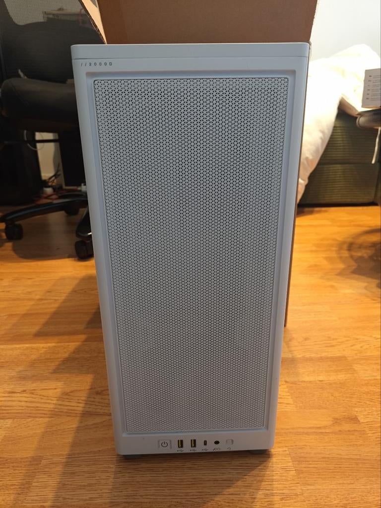 Corsair 2000D Airflow blanc, Enlèvement, Utilisé