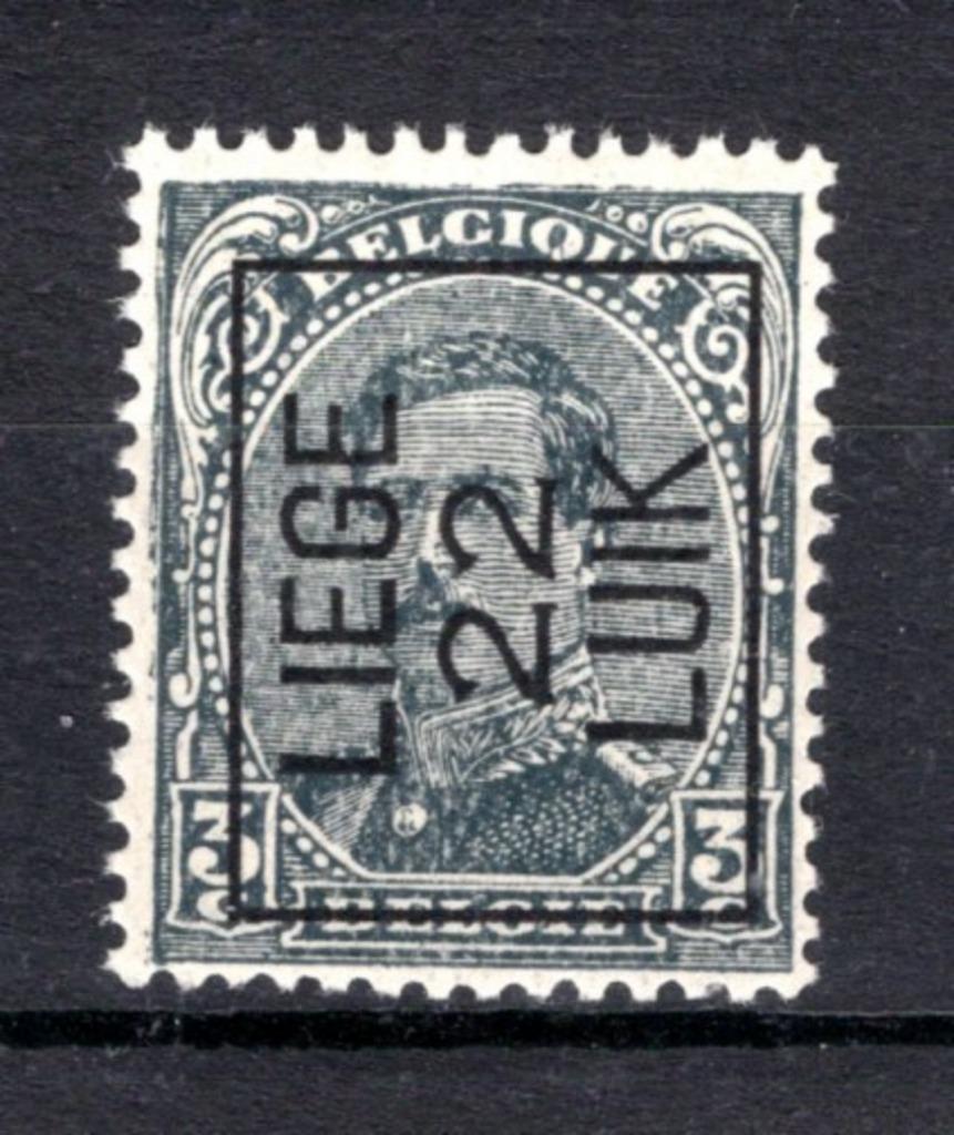 PRE65A MNH** 1922 - LIEGE 22 LUIK, Postzegels en Munten, Ophalen of Verzenden, Postfris, Postfris