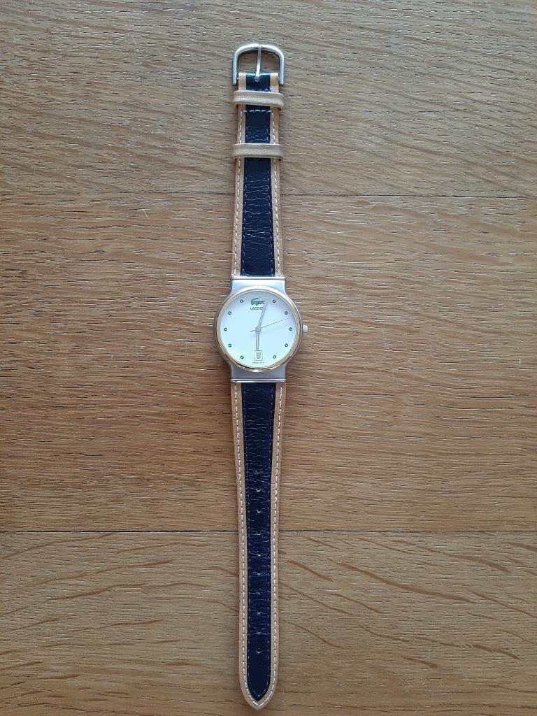 Lacoste montre (Braine-le-Comte), Bijoux, Sacs & Beauté, Montre-bracelet, Autres marques, Cuir, Comme neuf