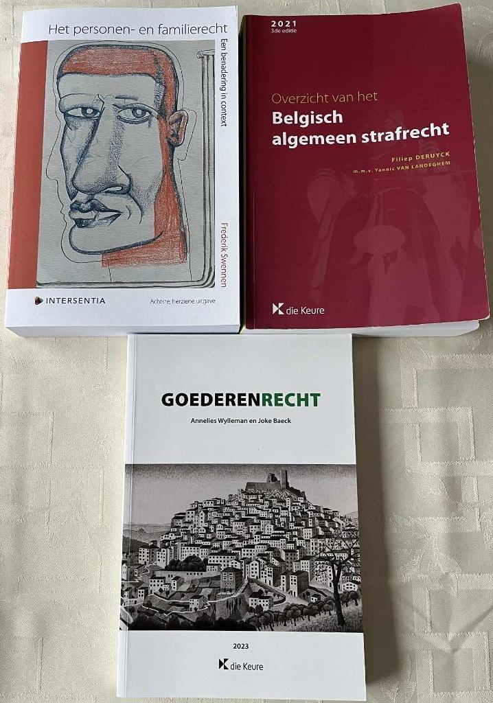 Boeken VUB Rechten 2e bachelor als nieuw, Boeken, Ophalen, Zo goed als nieuw