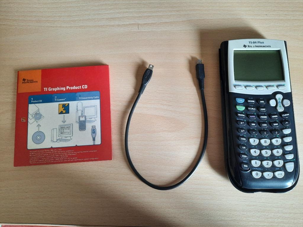 Rekenmachine Texas Instruments TI-84 PLUS, Ophalen, Gebruikt
