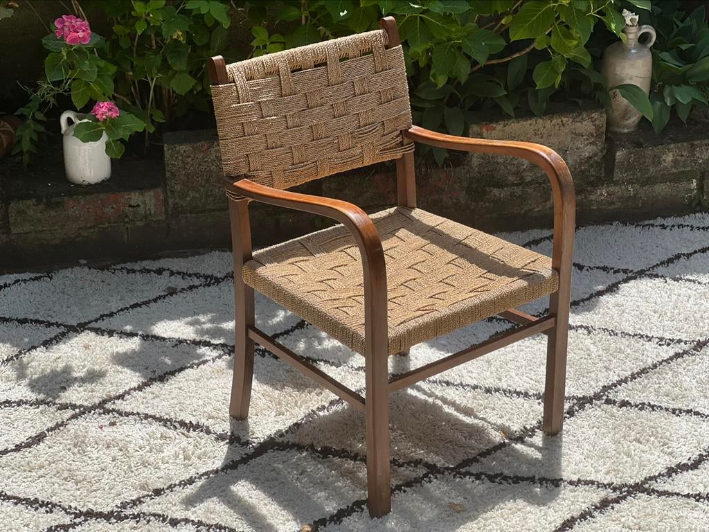 Fauteuil Vroom & Dreesman, Antiek en Kunst, Antiek | Meubels | Stoelen en Sofa's, Ophalen