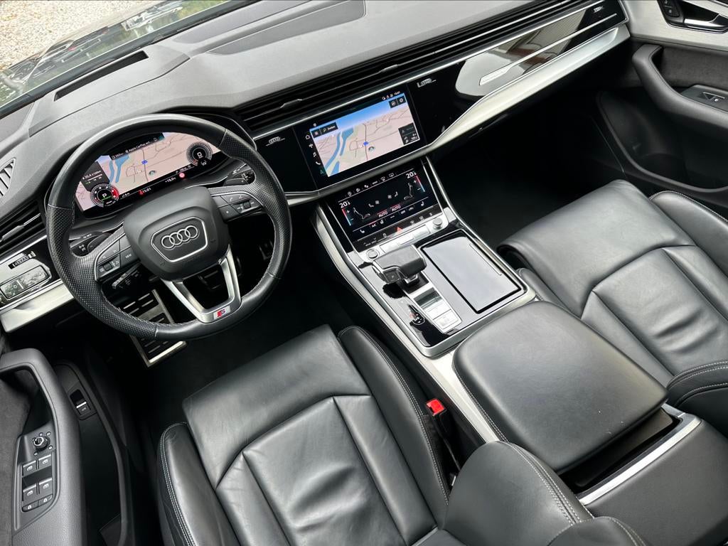 Audi Q7 3.0 - 50 TDI - Full S Line - Pano - 7 zit - Matrix, Autos, Audi, Cuir, Argent ou Gris, Achat, Euro 6