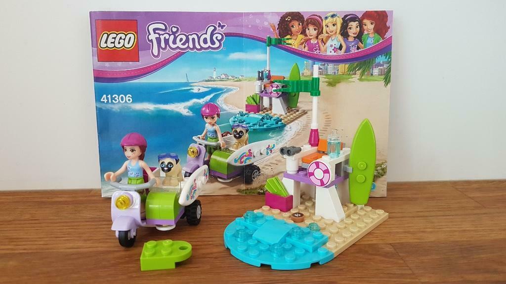 Lego Friends 41306  'Mia's Strandscooter', Kinderen en Baby's, Verzenden, Zo goed als nieuw, Complete set, Lego