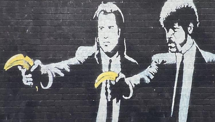 BANKSY : lithographie XXL 56 par 76 cm. Édition limitée, Enlèvement ou Envoi