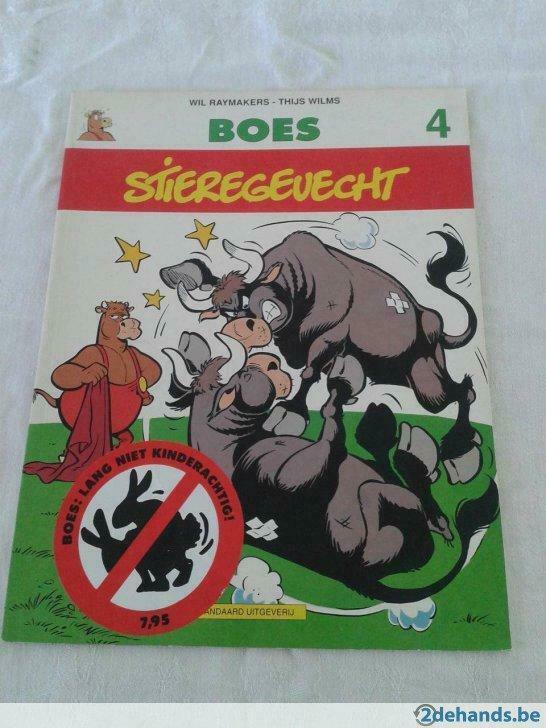 Boes 4 - stieregevecht, Boeken, Stripverhalen, Ophalen of Verzenden, Gelezen