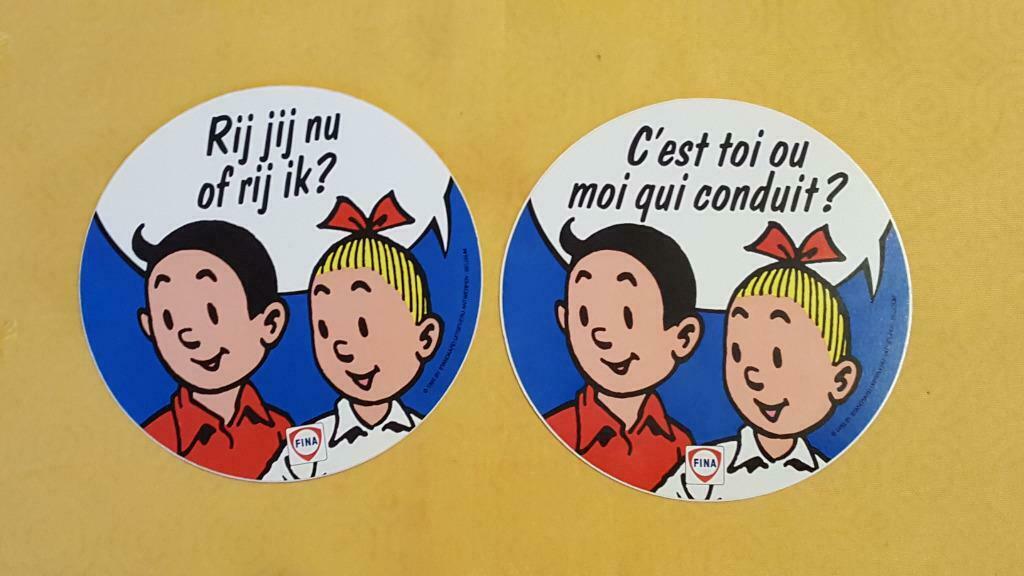 autocollants Bob et Bobette, Collections, Enlèvement ou Envoi, Neuf, Bande dessinée ou Dessin animé