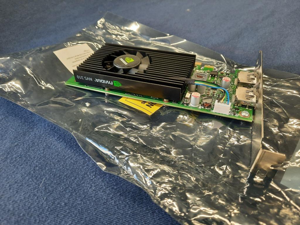 VIDEOKAART DISPLAYPOORT NVIDIA NVS 315, Ophalen of Verzenden, Refurbished