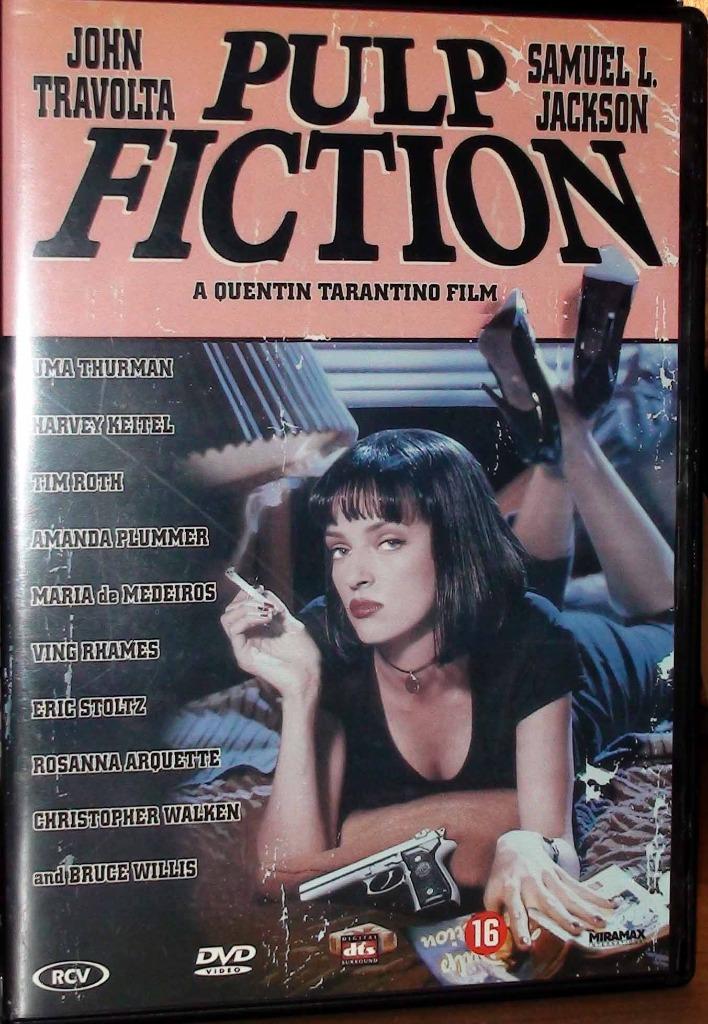 dvd pulp fiction, Ophalen of Verzenden, Actie