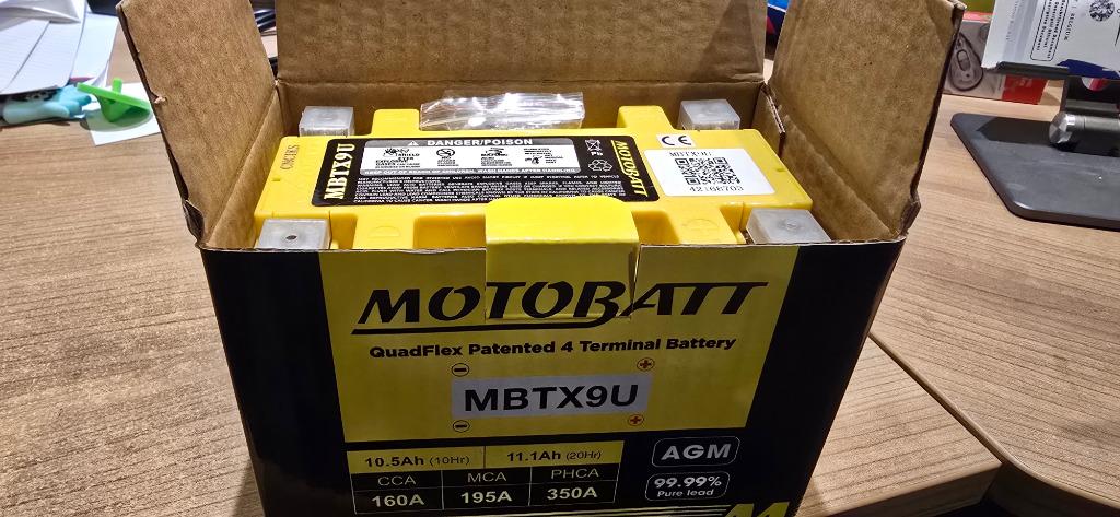 Nieuwe Motobatt MBTX9U, Ophalen of Verzenden, Nieuw