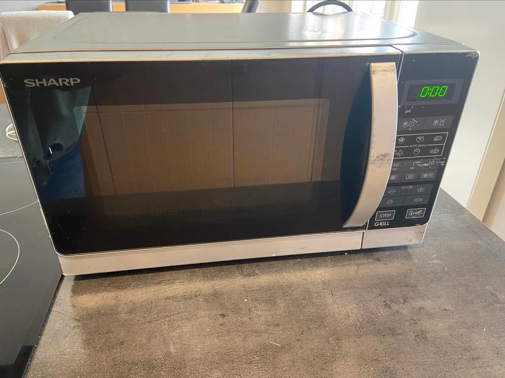 Sharp microgolf / grill, Elektronische apparatuur, Microgolfovens, Ophalen, Gebruikt, Microgolfoven, Grill