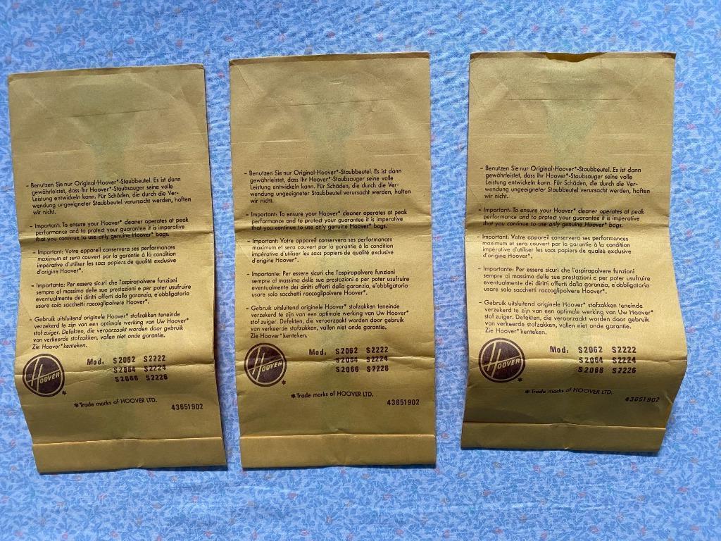 Sac d'aspirateur "HOOVER" vintage, Enlèvement ou Envoi