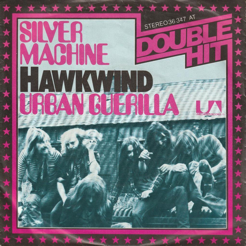 Hawkwind - Silver machine/Urban guerilla, Verzenden, Gebruikt, Rock en Metal