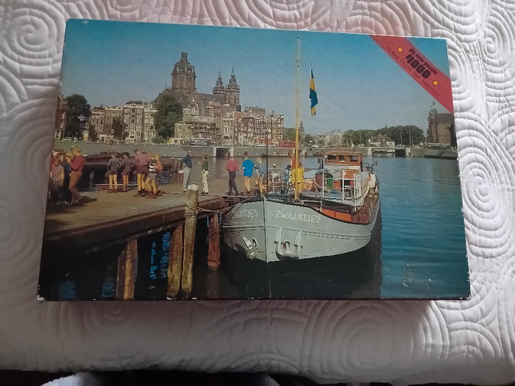 1x puzzel van 4000 st, Ophalen of Verzenden, Meer dan 1500 stukjes, Gebruikt, Legpuzzel