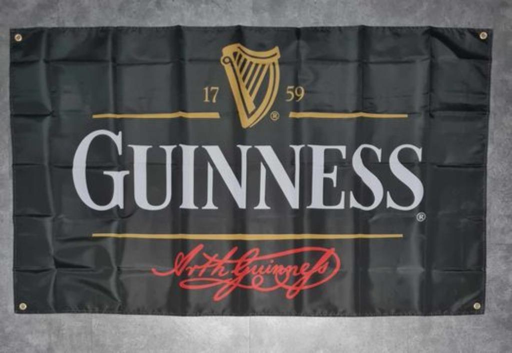 Drapeau, décoration publicitaire, bière irlandaise Guinness, Enlèvement ou Envoi, Neuf