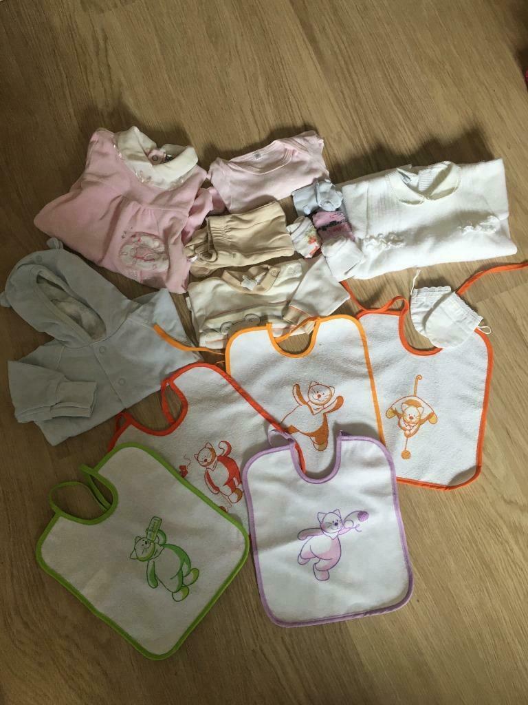 Lot de vêtements 1-2 mois, Utilisé, Fille, Ensemble
