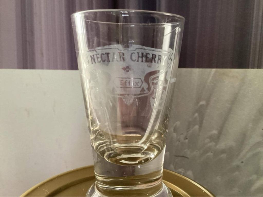 Verre au levain Nectar Cerise Effix, Enlèvement ou Envoi, Utilisé, Verre ou Verres, Autres marques