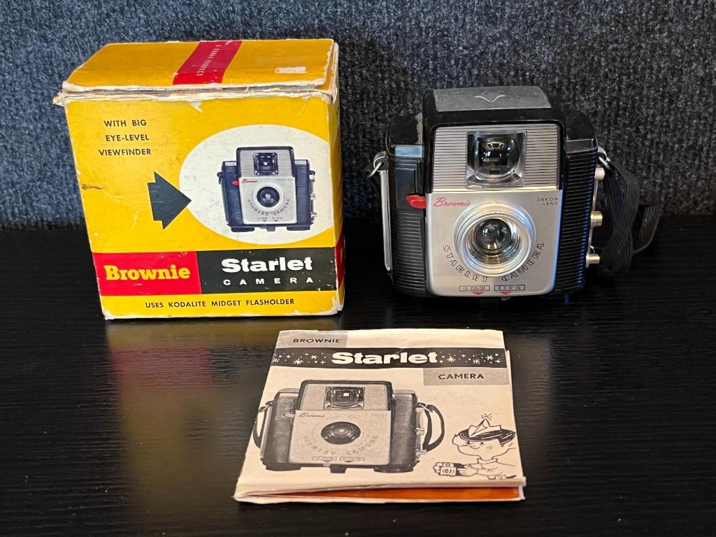 Kodak Starlet Brownie analoge camera, Enlèvement ou Envoi, Utilisé, Compact, Kodak