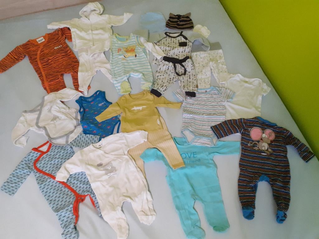 babykleren maat 50-56, Ophalen, Gebruikt, Maat 50