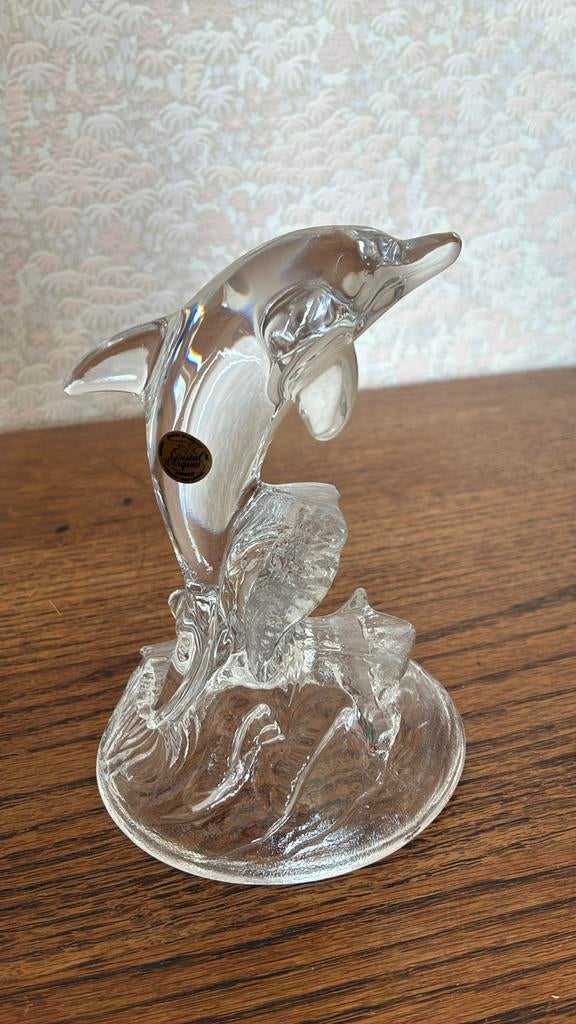Kristal d’arques france dolfijn, Antiek en Kunst, Antiek | Glaswerk en Kristal, Ophalen