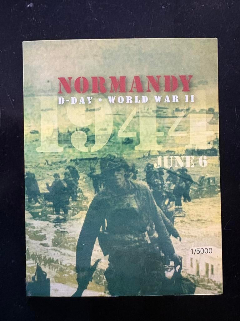 Normandie D-Day WW II  II prototype coin set - 2005, Postzegels en Munten, Ophalen of Verzenden, Frankrijk, Overige waardes, Setje