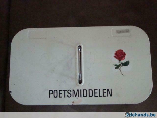 Brabantia doos poets middelen ijzer, Ophalen of Verzenden