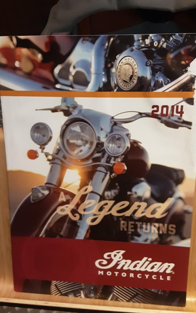 Indian brochure, Ophalen of Verzenden, Zo goed als nieuw