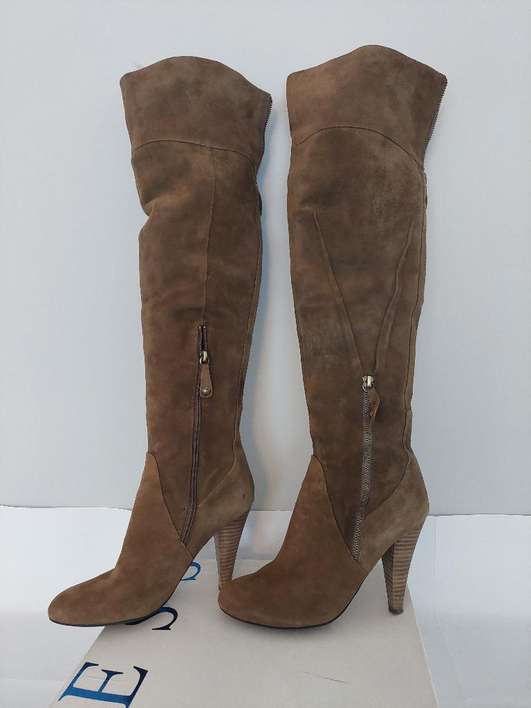 752C* GUESS - prachtige bruine steltlopers (40) - lees, Hoge laarzen, Guess, Bruin, Verzenden