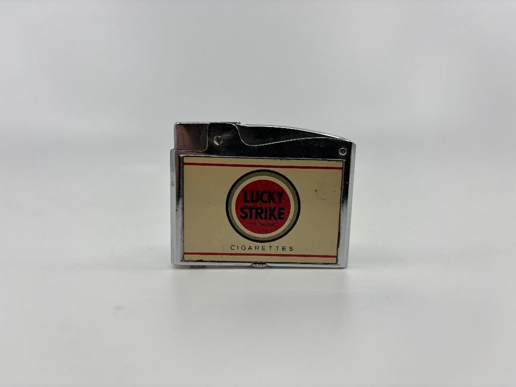 Vintage Lucky Strike aansteker, Enlèvement ou Envoi, Utilisé, Briquet