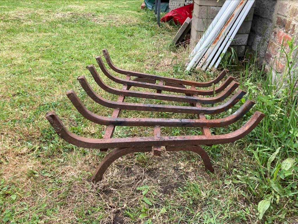Grille pour cheminée feu bois, Enlèvement, Utilisé