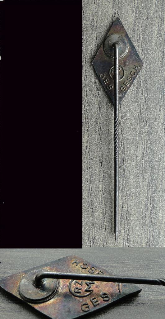 Aiguille HJ Member RZM, Collections, Envoi, Armée de terre, Emblème ou Badge