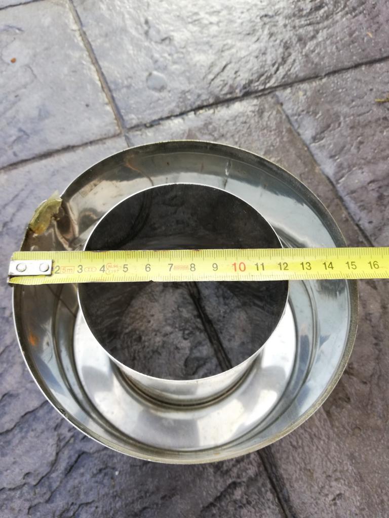 Accessoires cheminée inox, Enlèvement ou Envoi, Comme neuf