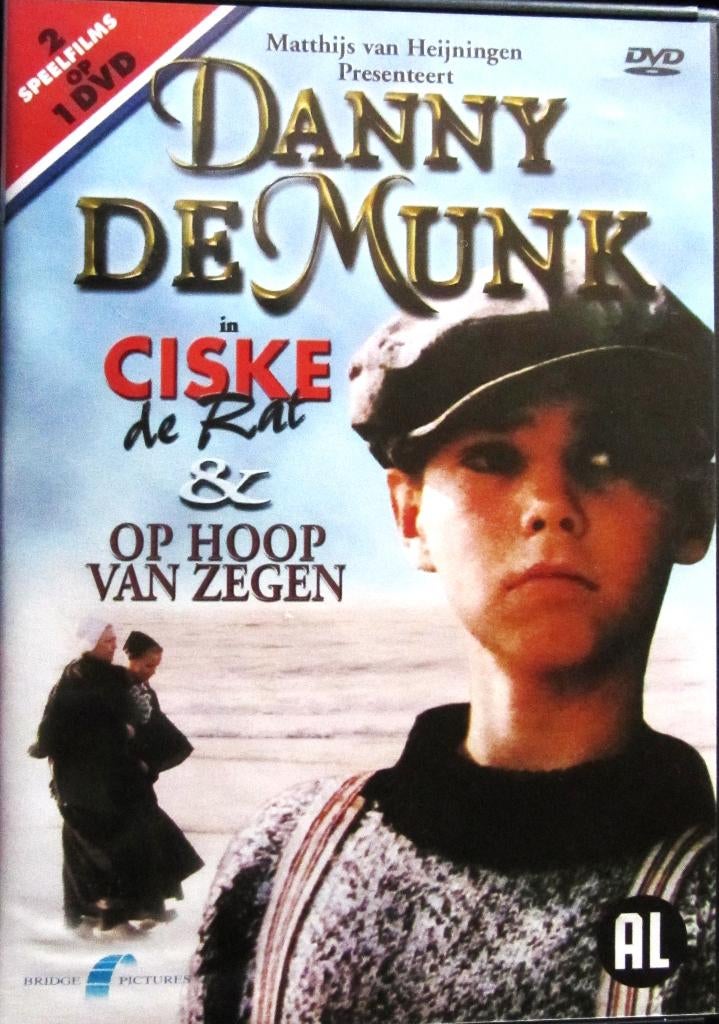 DVD KOMEDIE-CISKE DE RAT & OP HOOP VAN ZEGEN -DANNY DE MUNCK, Cd's en Dvd's, Alle leeftijden, Ophalen of Verzenden, Zo goed als nieuw
