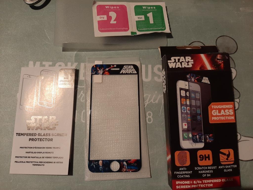 Star Wars tempered glass screenprotector iPhone 6/6s, Télécoms, Téléphonie mobile | Housses, Coques & Façades | Apple iPhone, Enlèvement ou Envoi