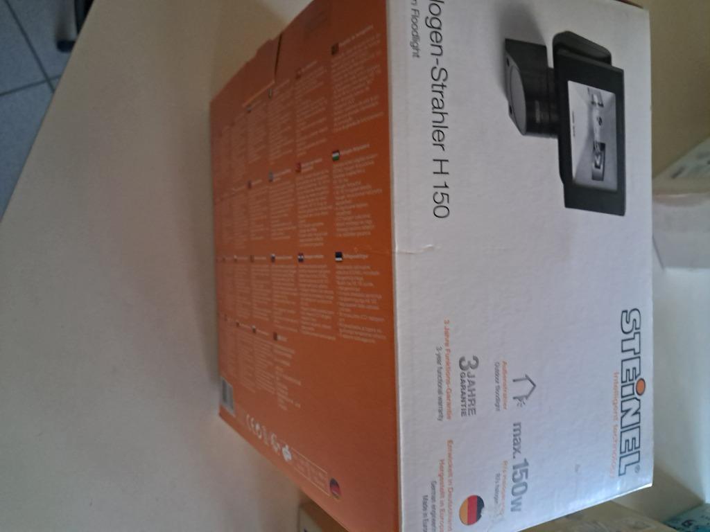 Steinel Halogeen straler H 150, Neuf, 50 à 250 watts, Enlèvement ou Envoi, Appliques murales
