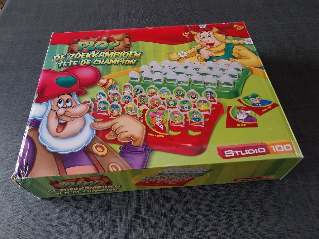Plop De zoekkampioen - Studio 100 (Wie is het? ), Hobby en Vrije tijd, Een of twee spelers, Ophalen, Gebruikt, Studio 100