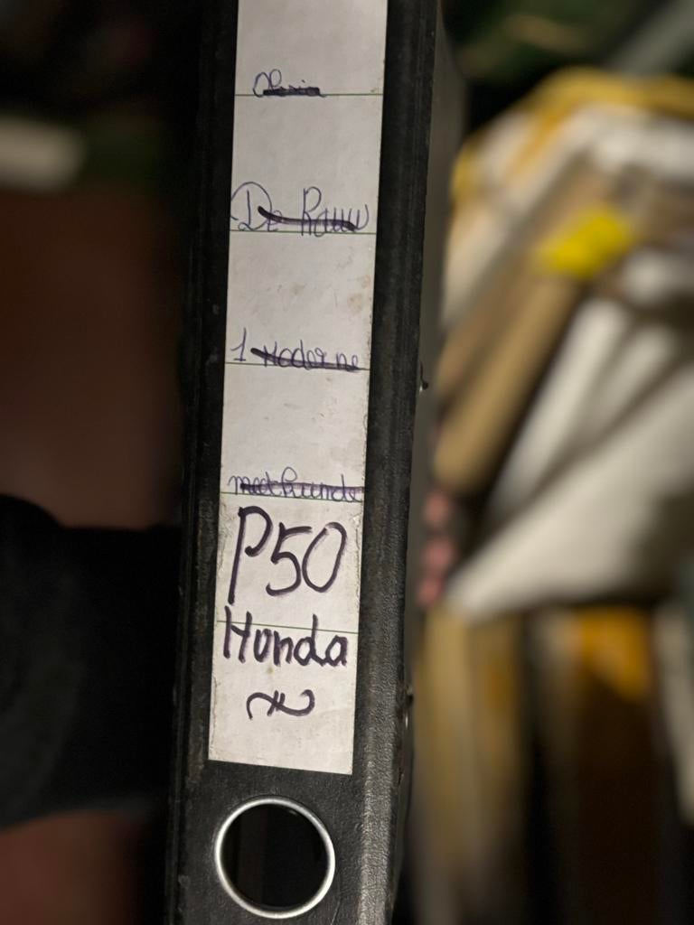 Partslist Honda P50, uitg 1967., Ophalen of Verzenden, Honda