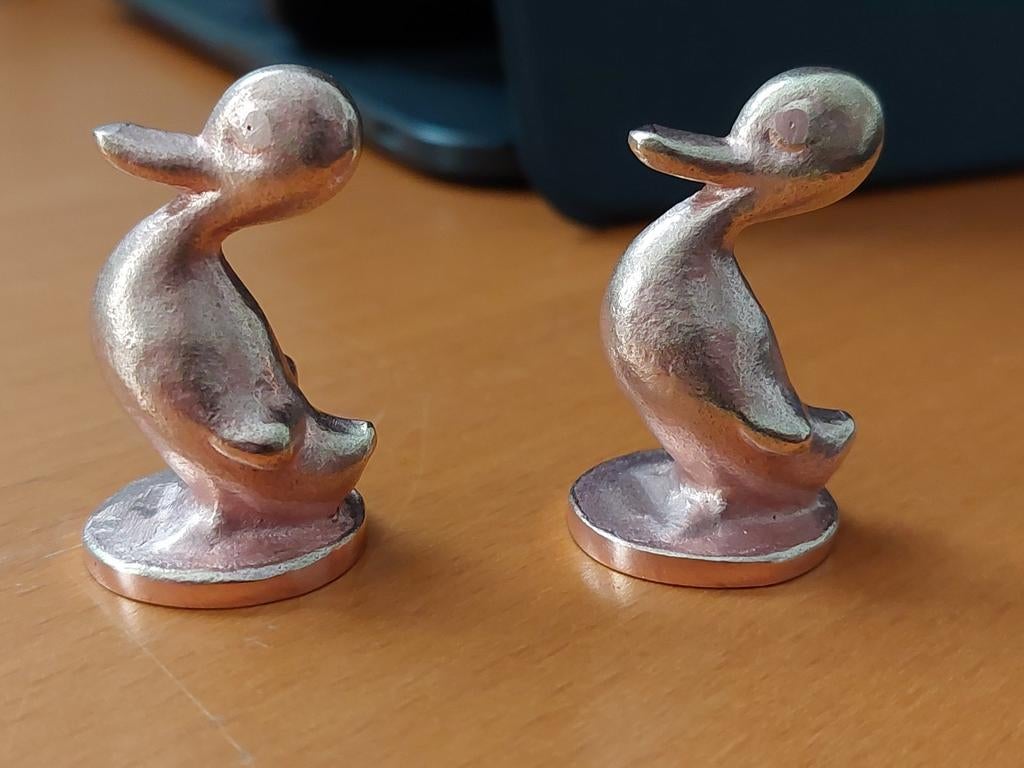 Eend canard brons bronze austria, Antiek en Kunst, Ophalen of Verzenden, Brons