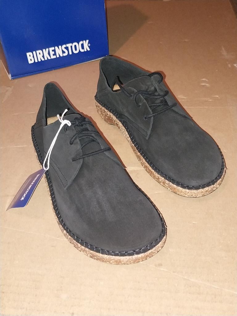 Birkenstock, Schoenen met lage hakken, Zwart, Nieuw, Ophalen of Verzenden