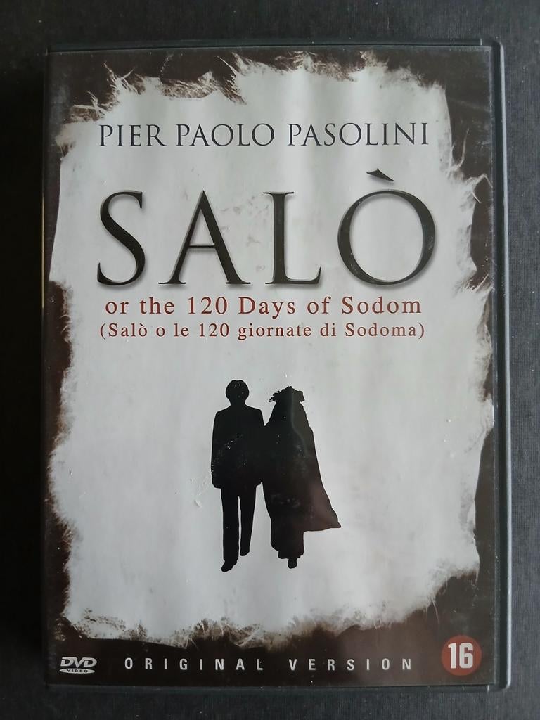 Saló (1976) Pier Paolo Pasolini, Cd's en Dvd's, Vanaf 16 jaar, Ophalen of Verzenden, Zo goed als nieuw, Italië