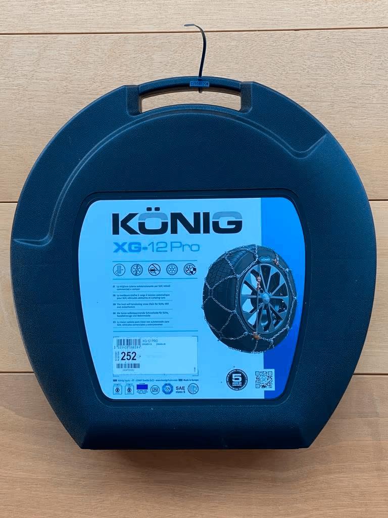 König XG-12 PRO 252 Tesla model Y - Te Huur, Autos : Divers, Chaînes, Comme neuf, Enlèvement
