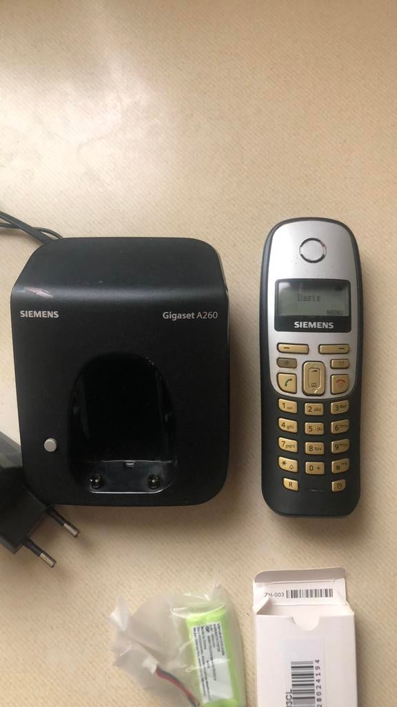 Nog een mooie draagbare telefoon van het merk Siemens, Enlèvement ou Envoi, Comme neuf, 1 combiné
