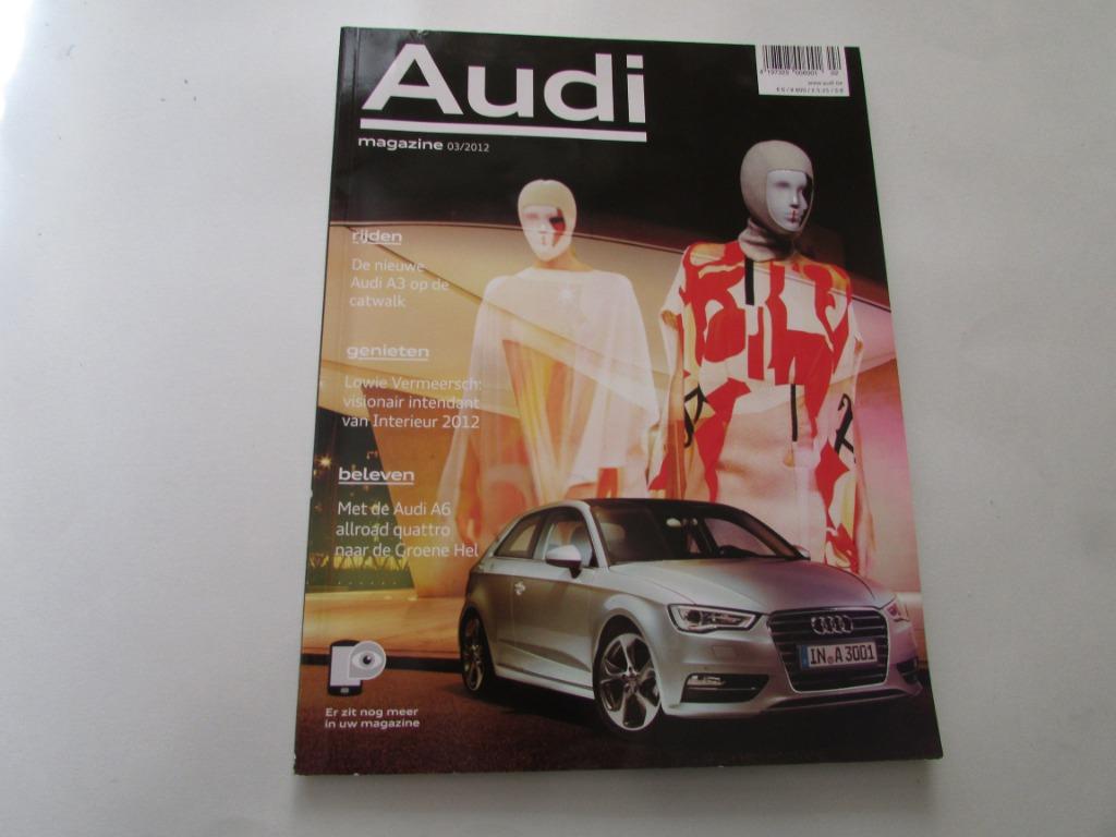 AUDI Magazine, D'Ieteren, Ophalen of Verzenden, Zo goed als nieuw, Sport en Vrije tijd
