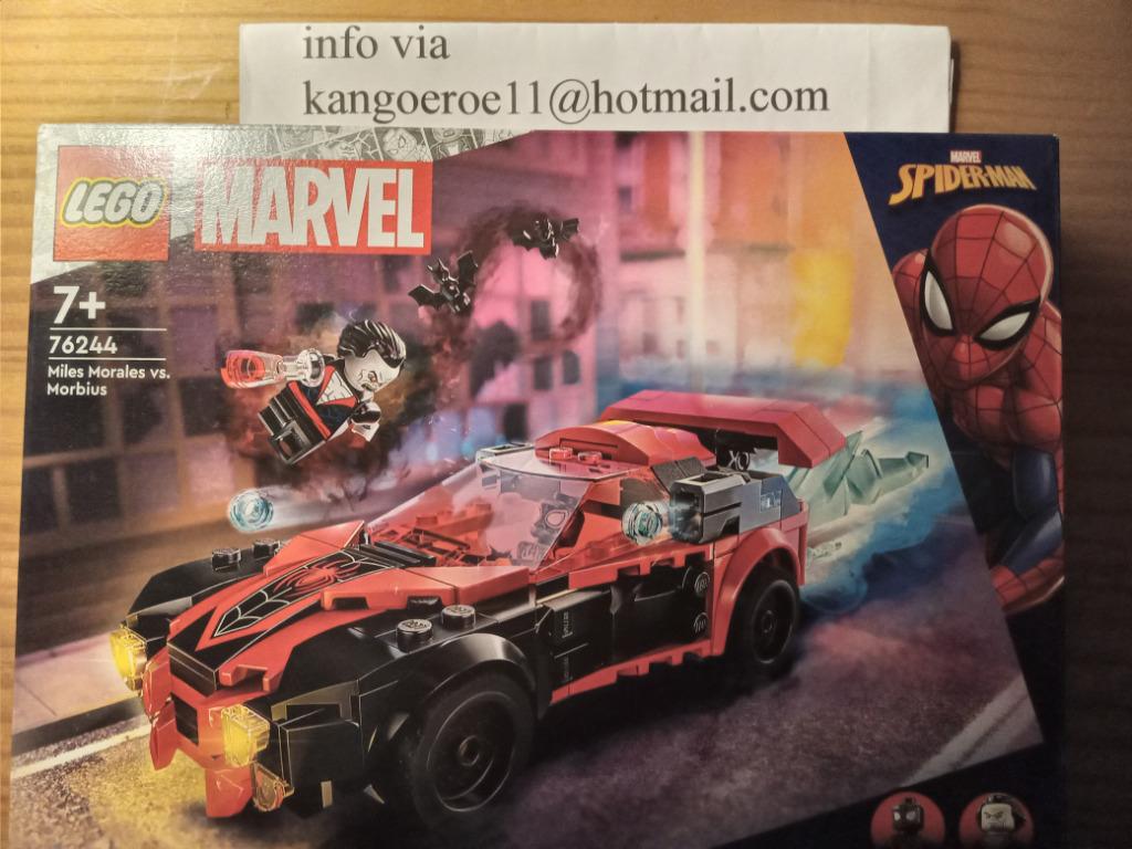 LEGO Spider-Man 76244 Miles Morales vs. Morbius, Verzenden, Nieuw, Complete set, Lego