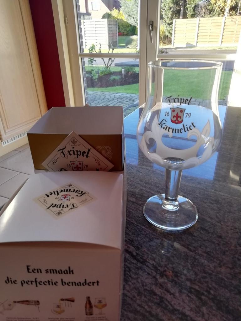 Bierglas 'Tripel Karmeliet' 0,3l, Enlèvement ou Envoi, Neuf, Verre à bière
