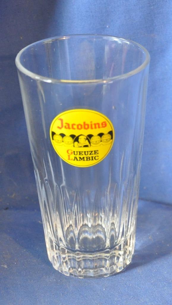 verre a biere gueuze lambic jacobins, Enlèvement ou Envoi, Comme neuf, Verre ou Verres, Autres marques