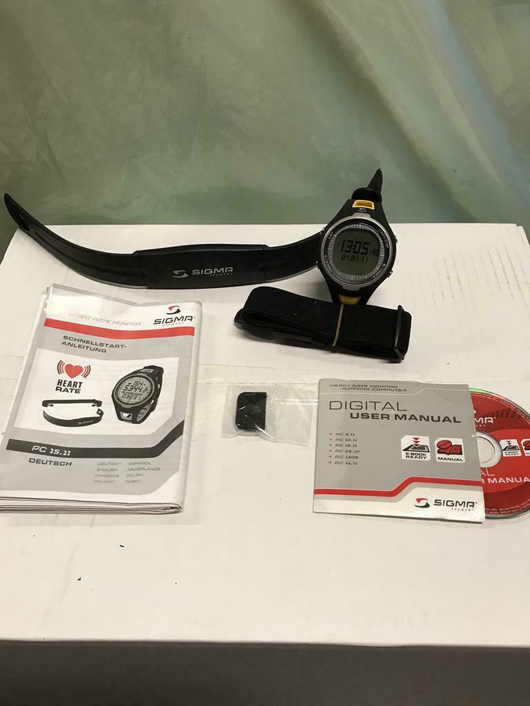 Te koop Sigma sporthorloge, Sport en Fitness, Hartslagmeters, Ophalen of Verzenden, Nieuw, Sigma, Waterdicht